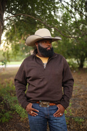 M0022 Brown Pull over