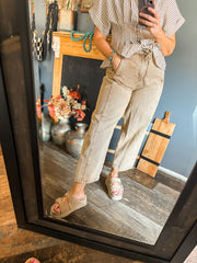 W147 Camel Jeans