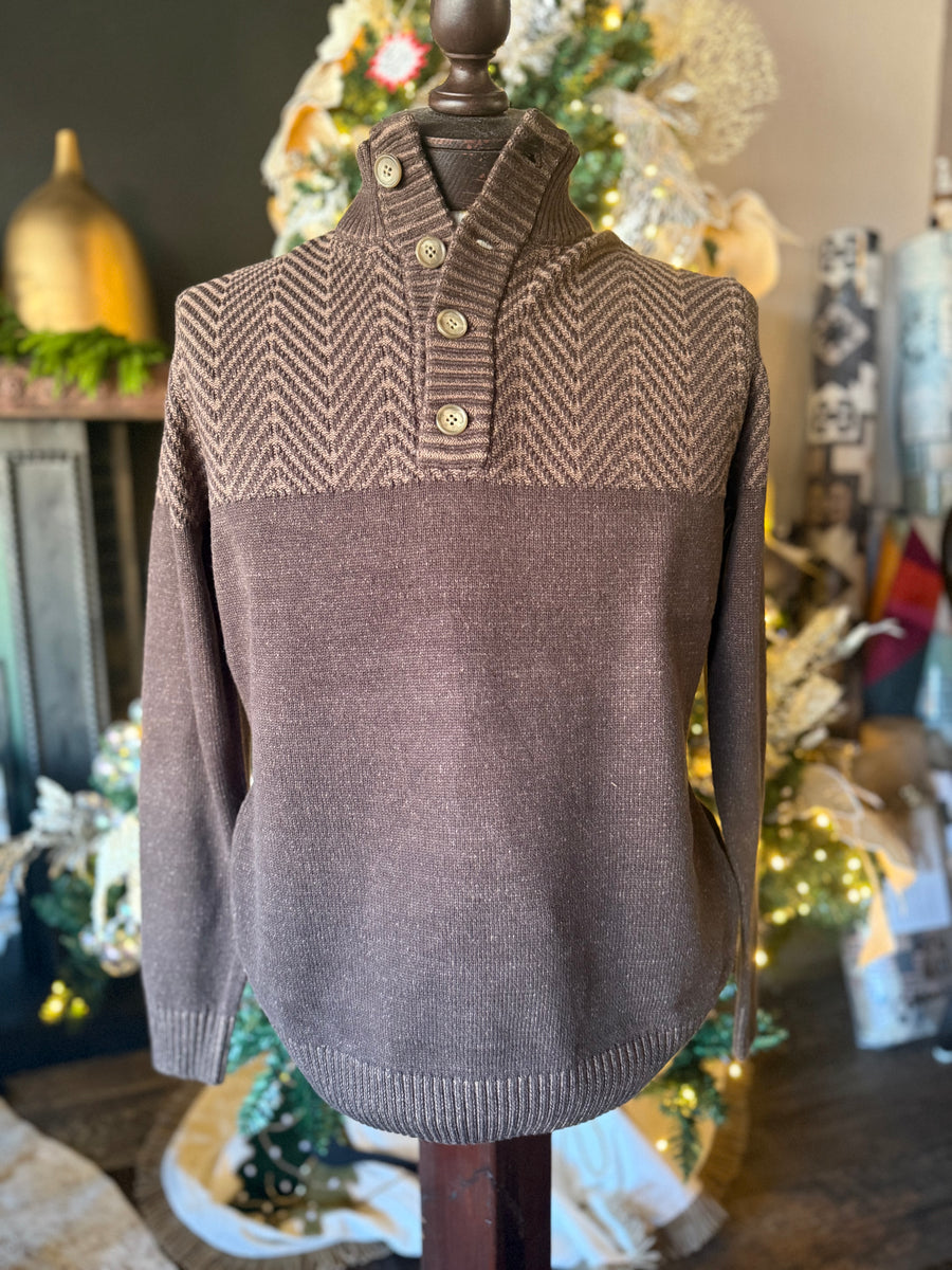 C2002 Men’s Sweater / Brown