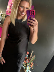 W157 Black Dress