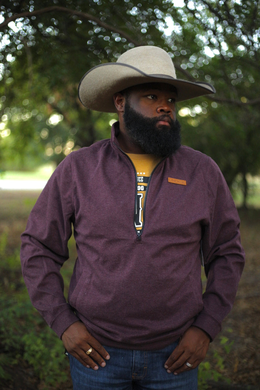 M3006 Burgundy Pull over