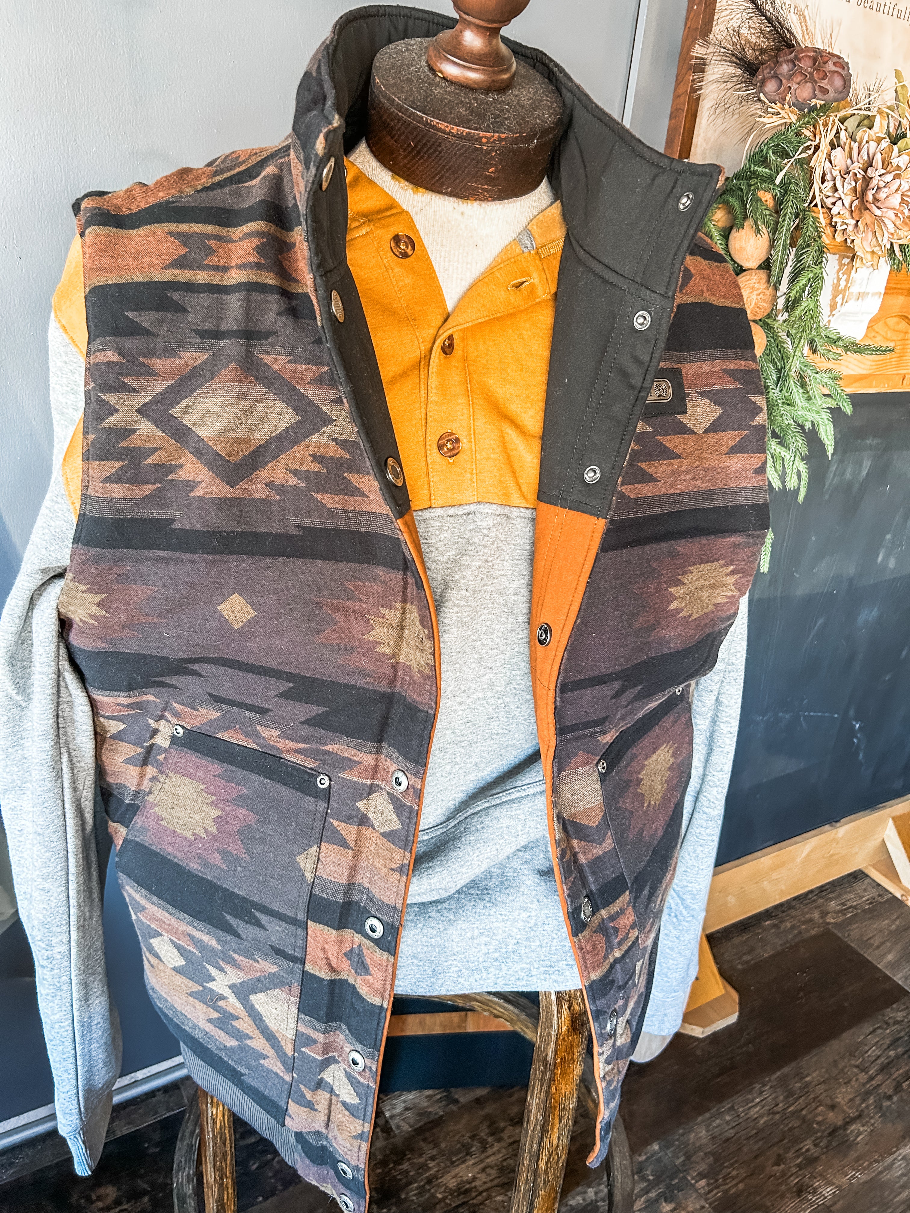 Men’s reversible vest