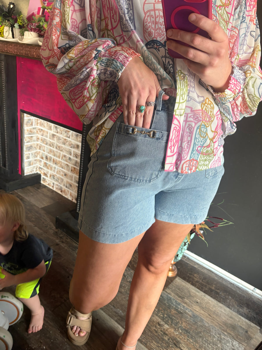 W25 Denim Shorts