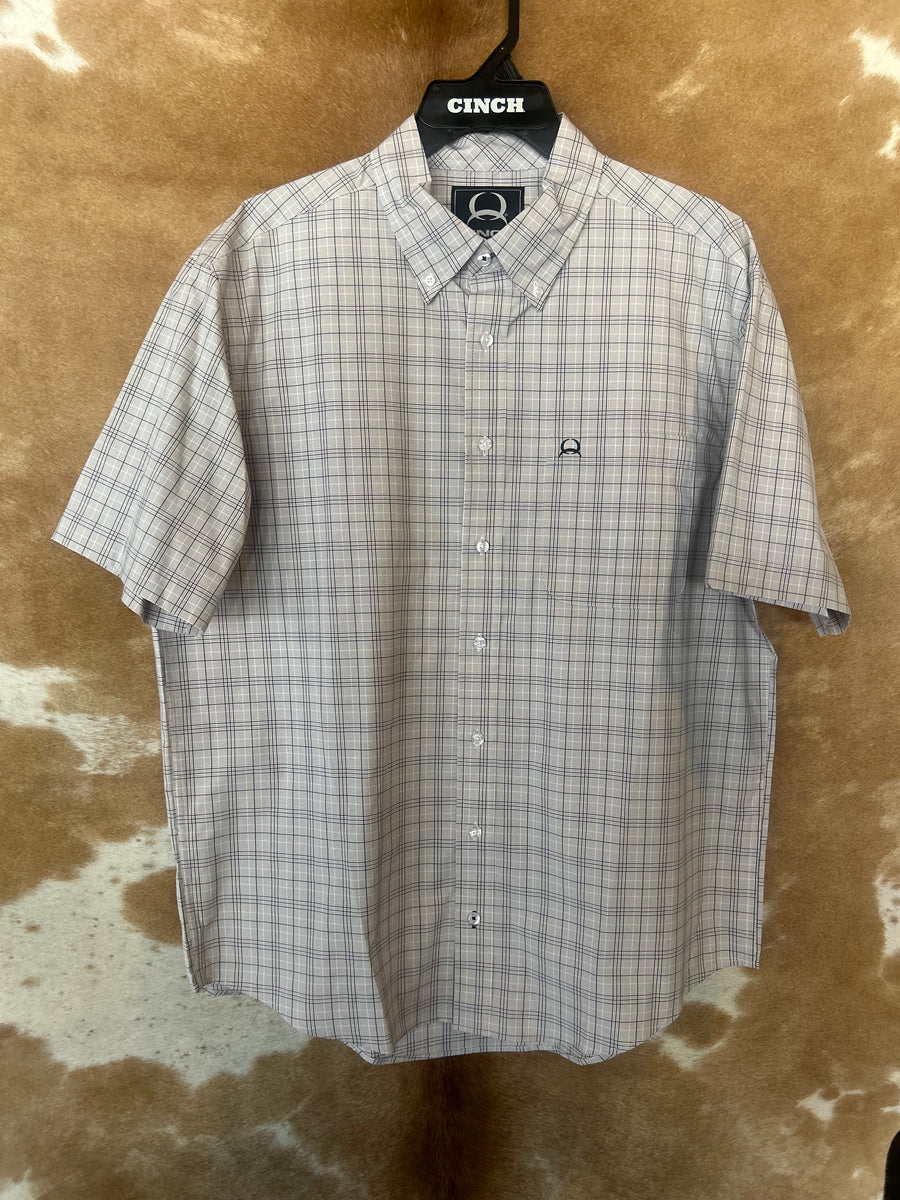 White Button Up Cinch