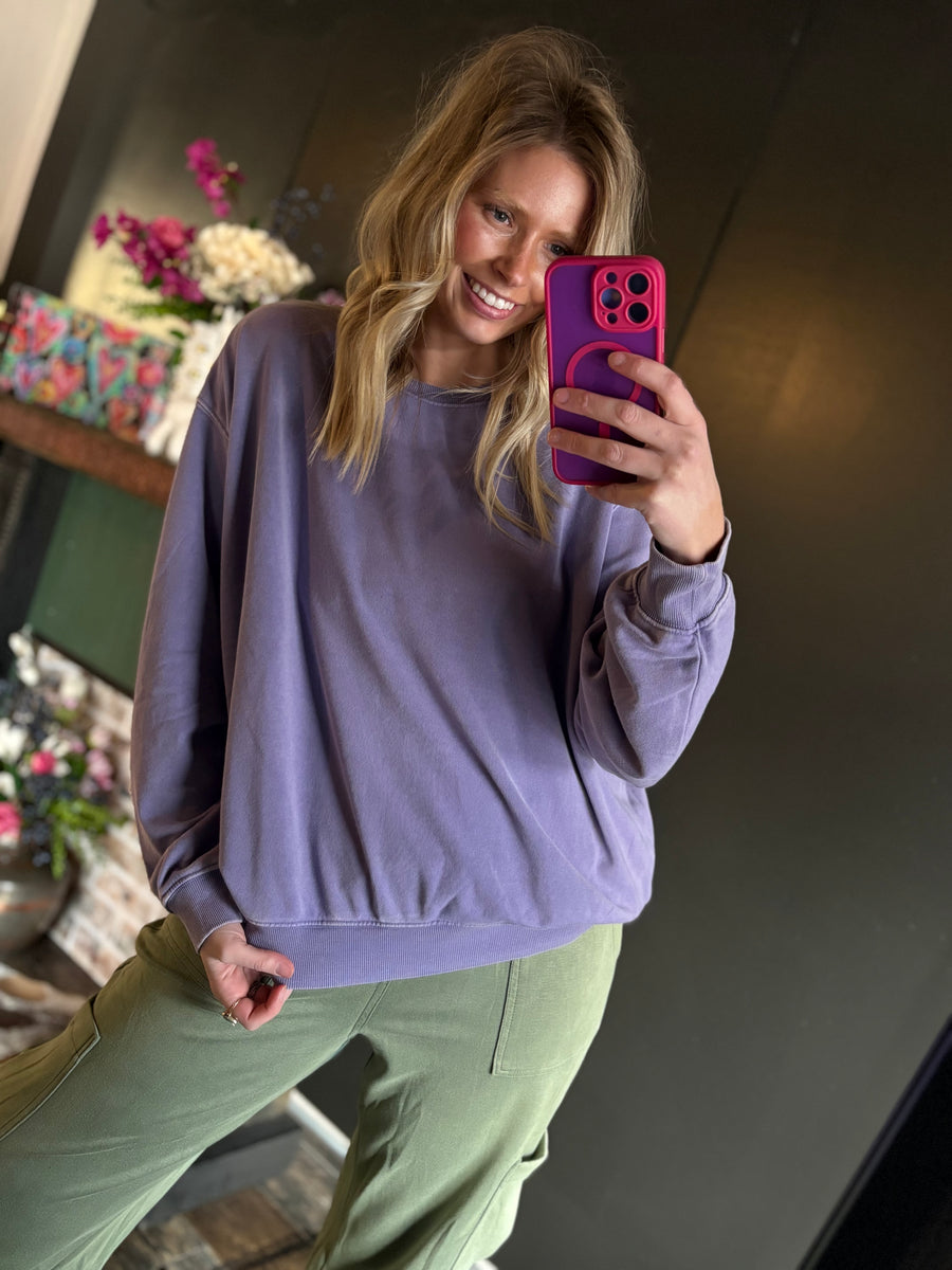 W10 Double Zero Long Sleeve Dusty Purple