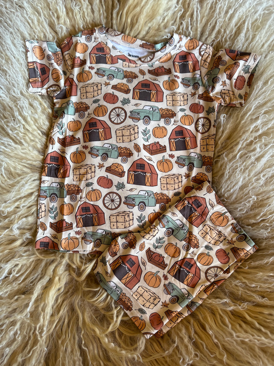 Harvest PJ Set w/ shorts