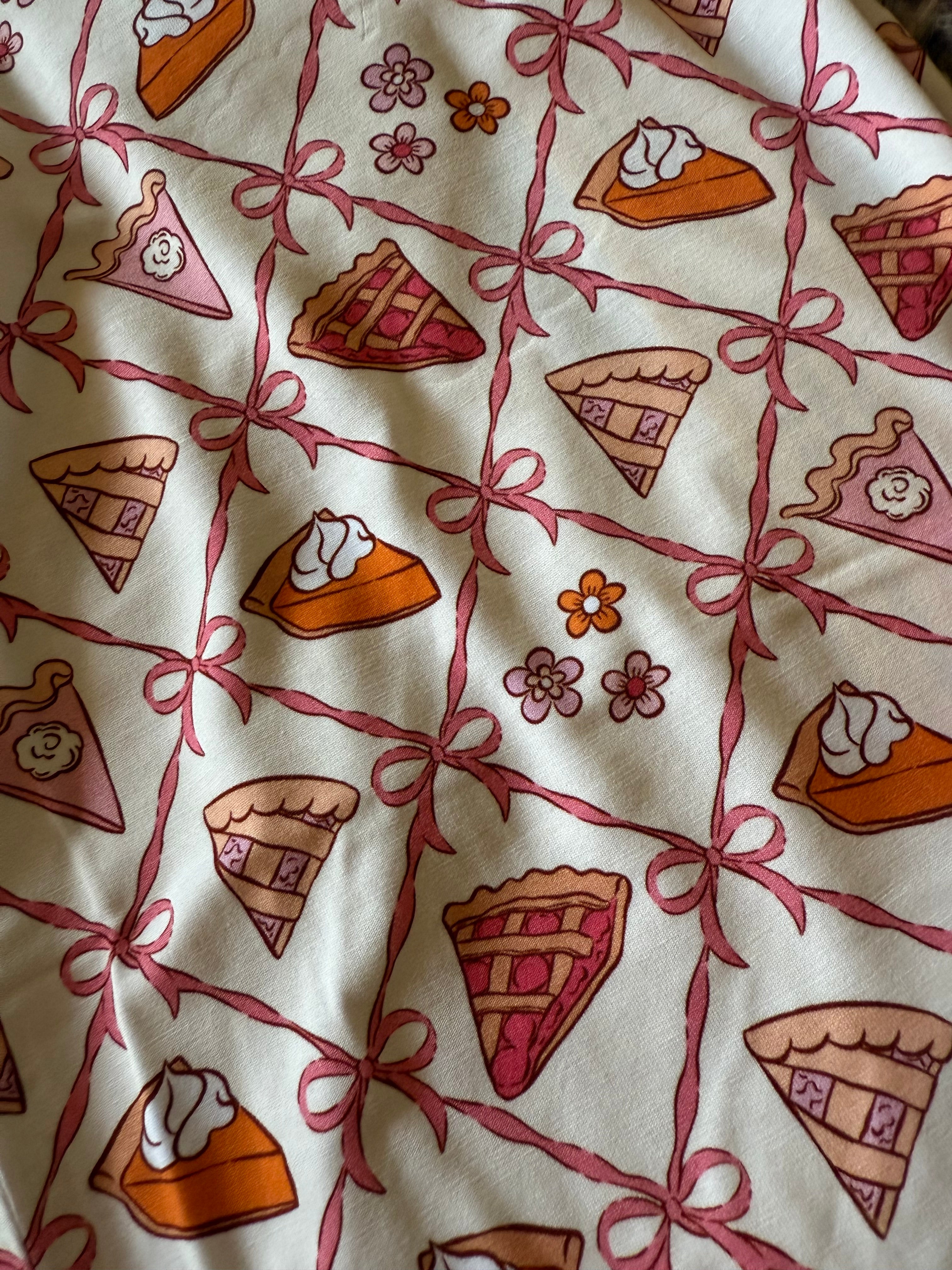 Pie Longsleeve PJ Set