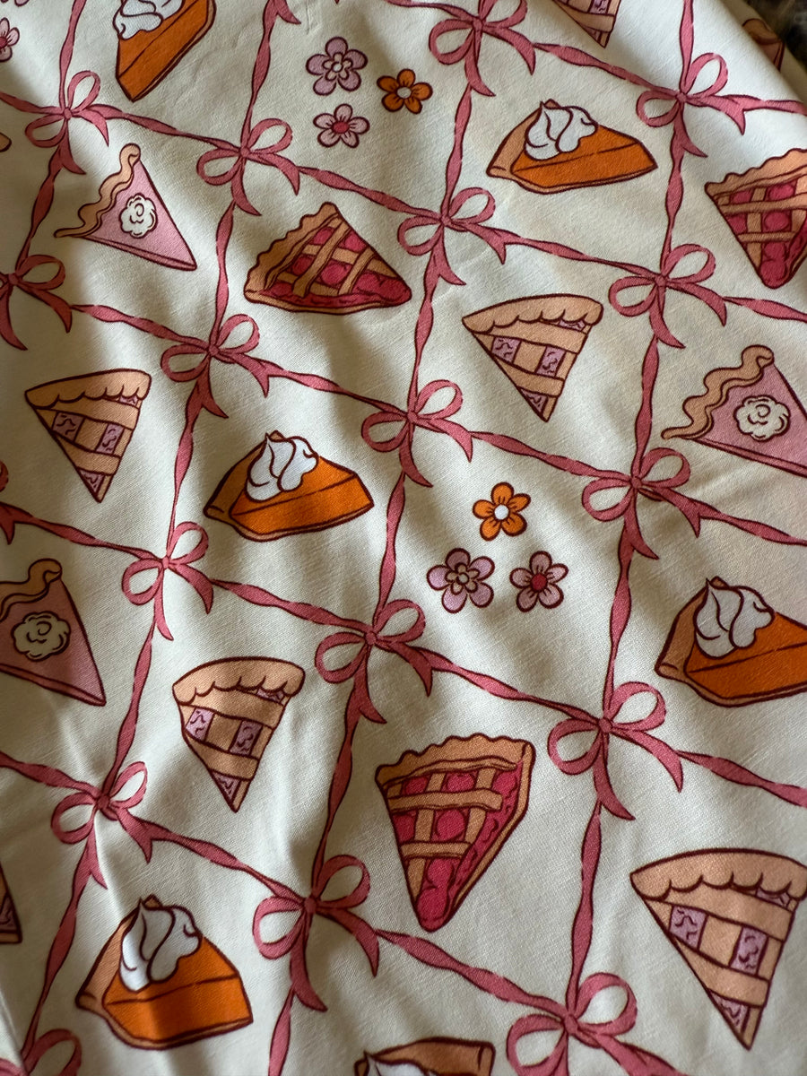 Pie Longsleeve PJ Set