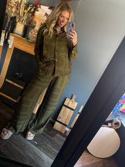 W42 Olive Pants