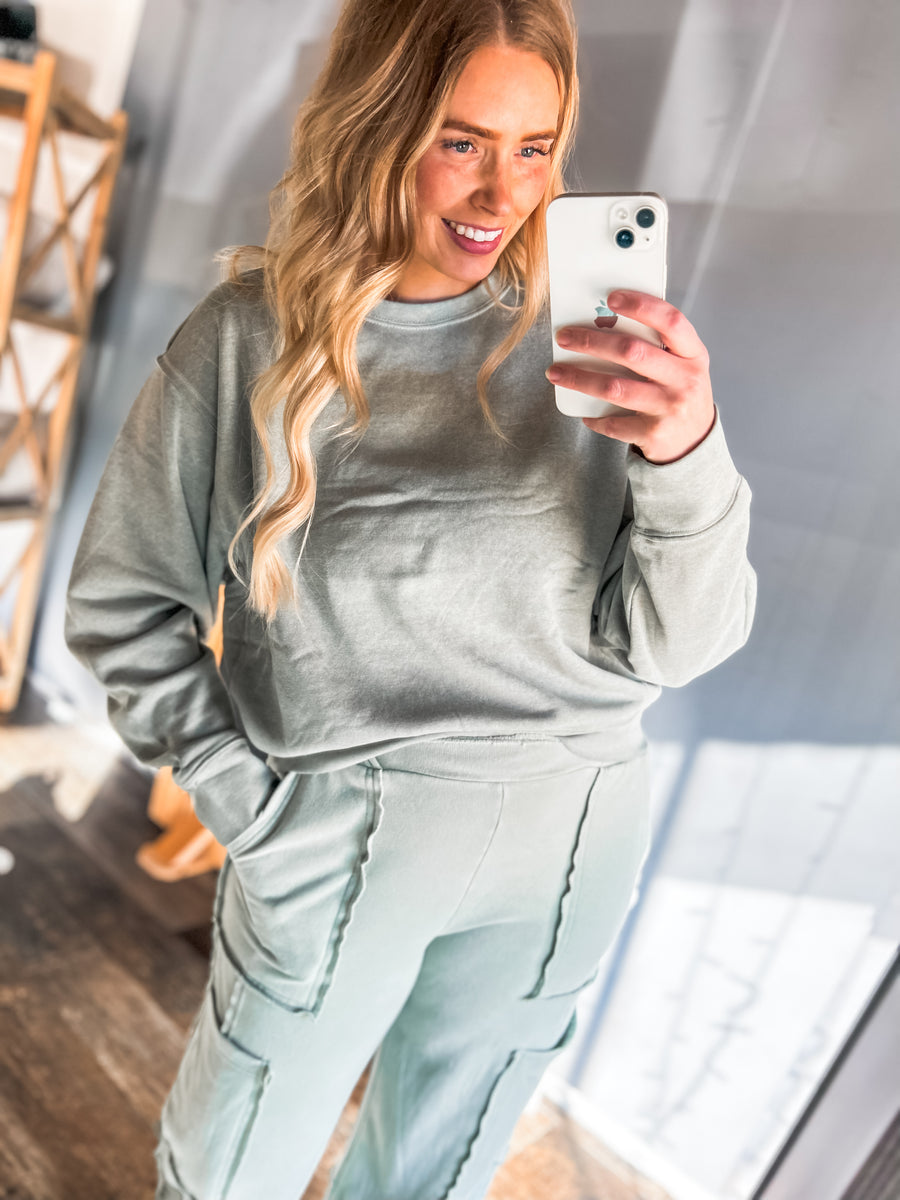 Sage super soft pullover