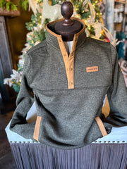 C4009  Men’s Knit Pullover/Olive
