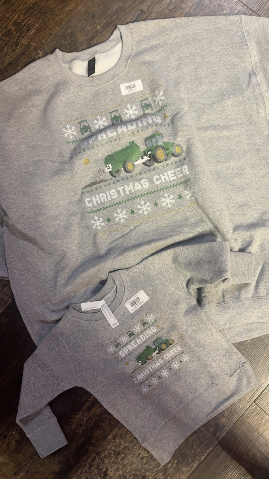 Kids Spreading Christmas Cheer Sweatshirt