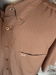 M18 Short Sleeve mens button up