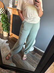 W61 Modal Jogger - Sage Green