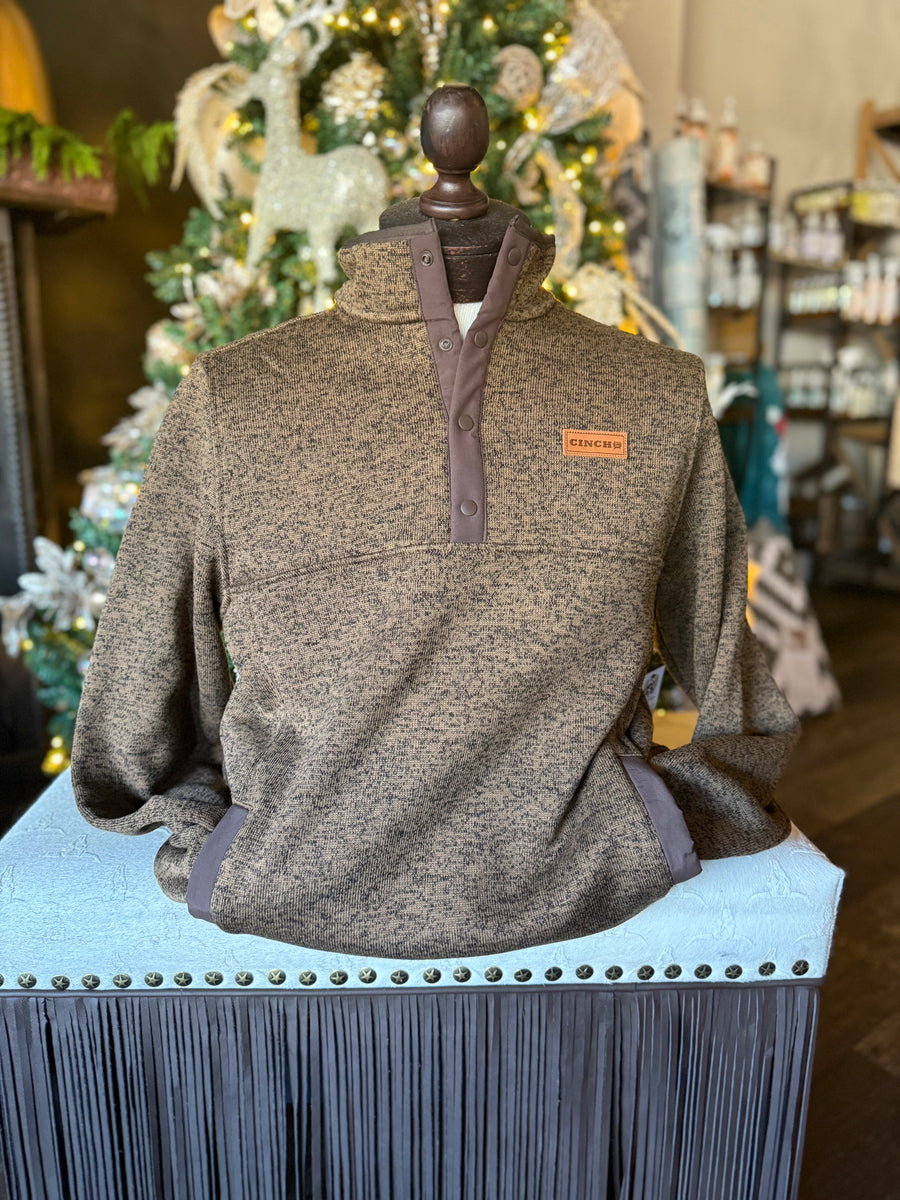 C4010  Men’s Knit Pullover/Khaki