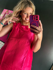 W14 Hot Pink Dress