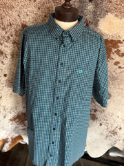 M21 Short Sleeve mens button up