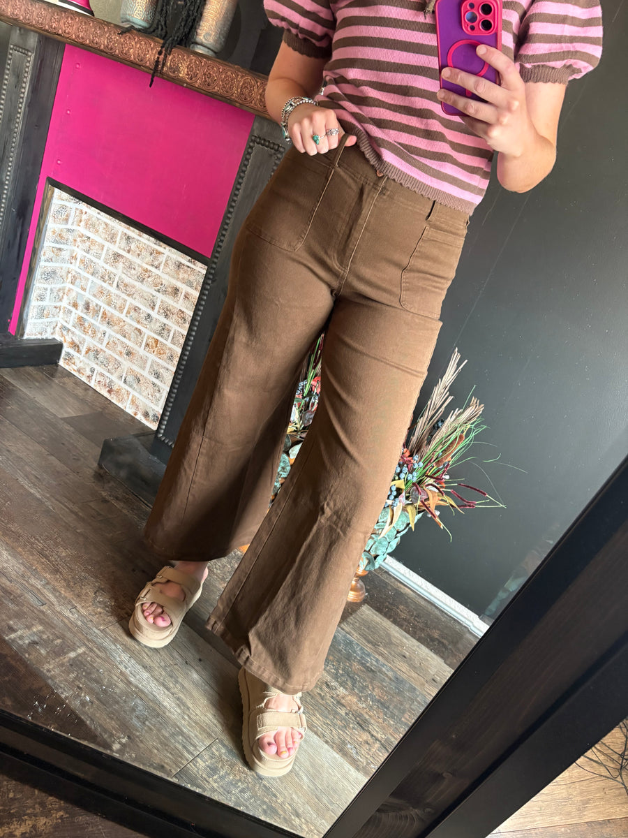 W50 Brown Pants