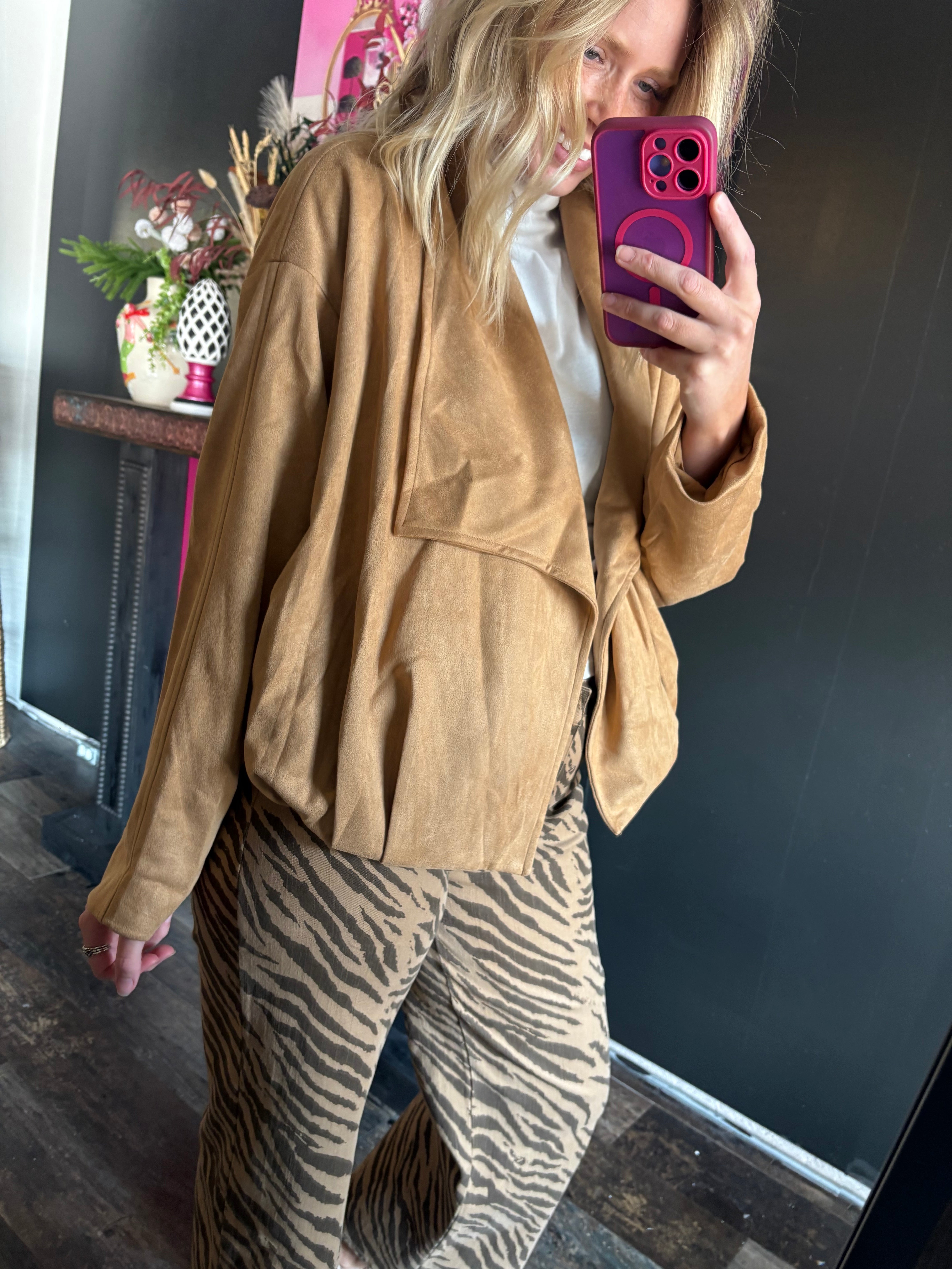 W599 Camel Jacket