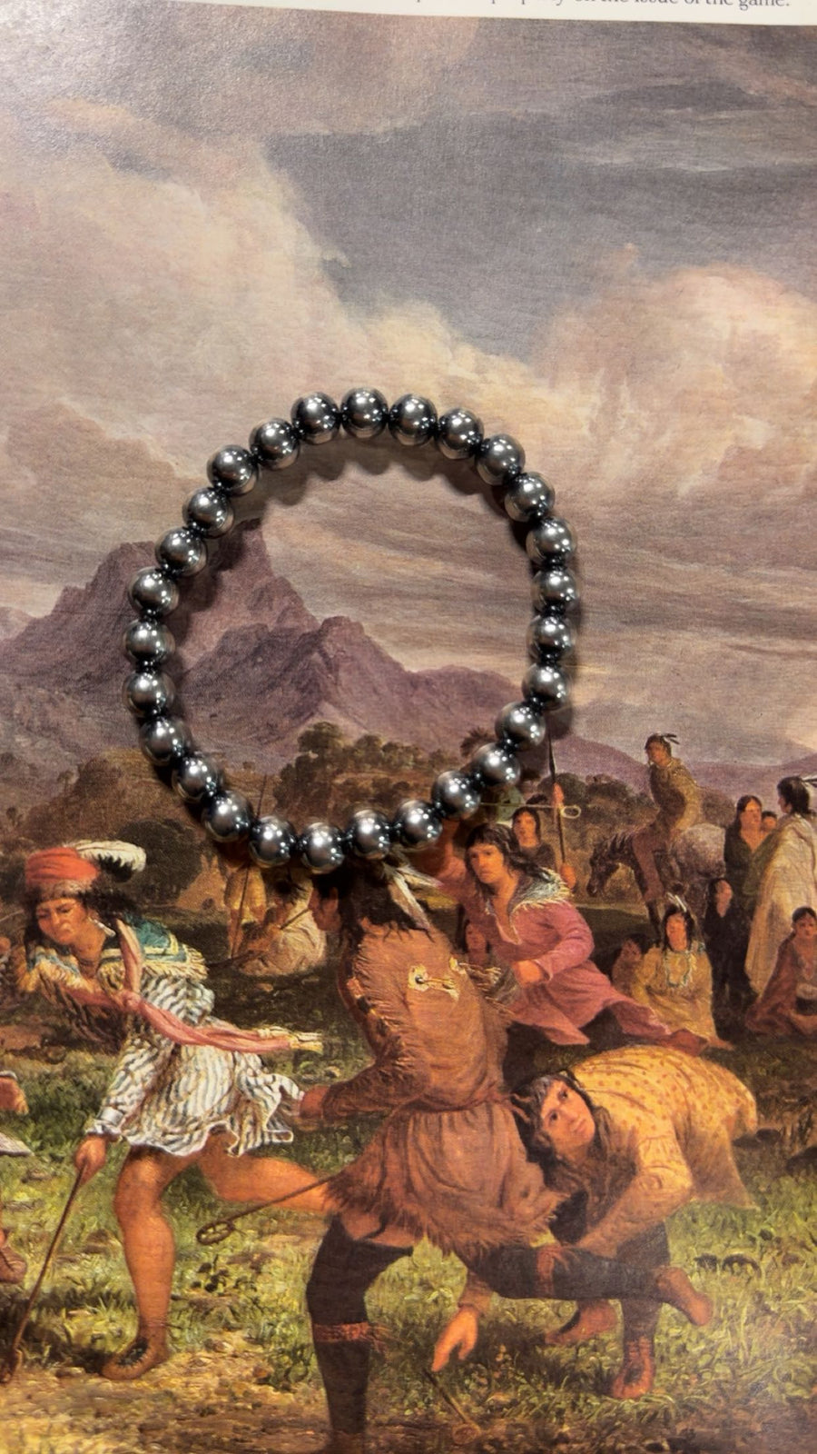 T- 30 8mm stretch bracelet