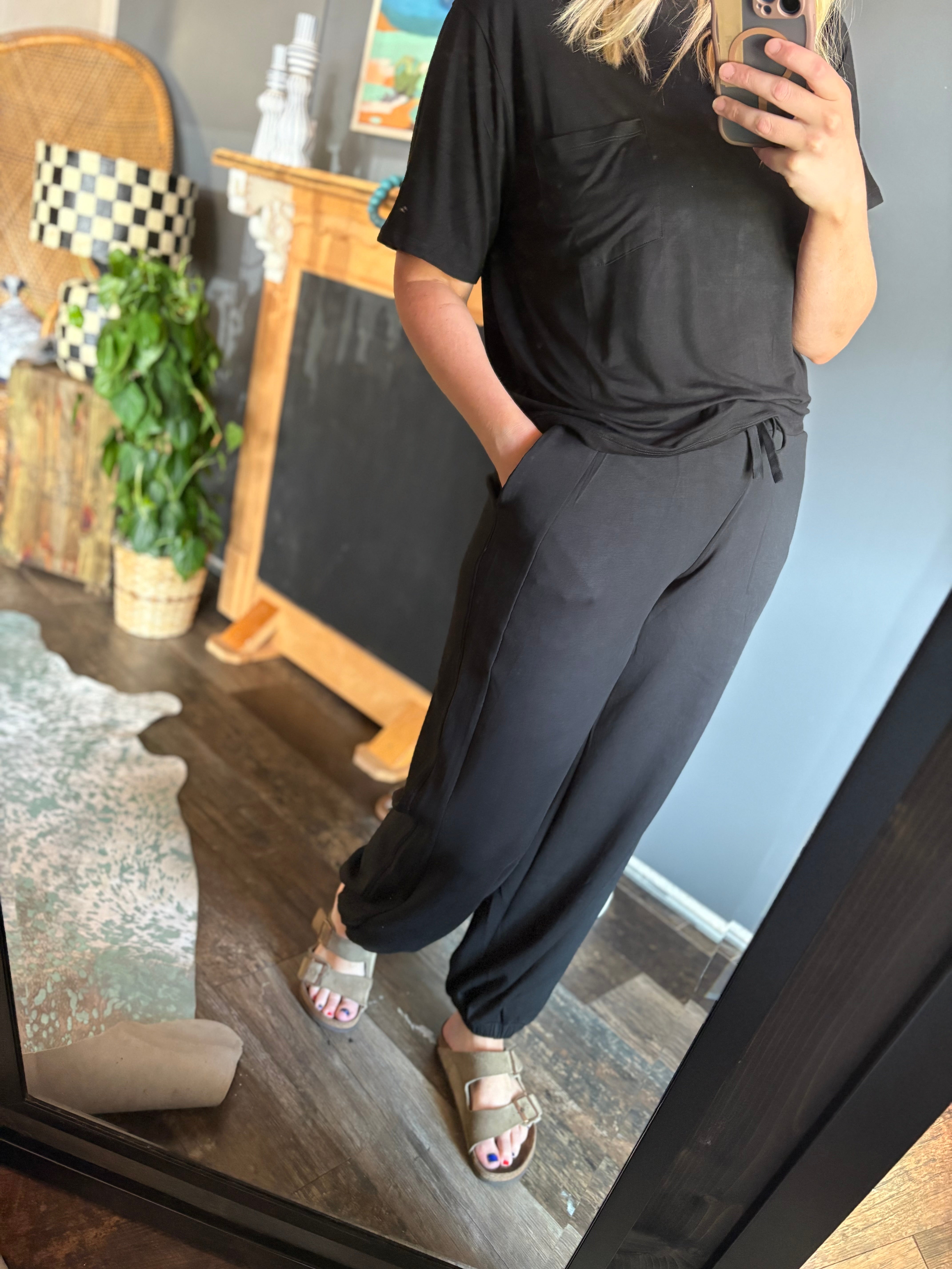 Modal Jogger - Black