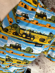 M17 short sleeve Men’s Blue farm Shirt