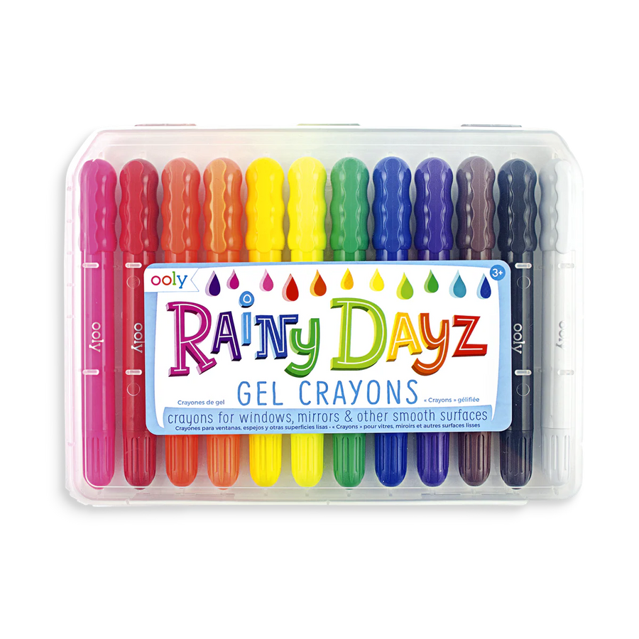 K89 Rainy Dayz Gel Crayon 12 ct.