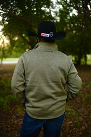 M0021 olive knit pullover