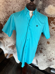 M6 Men Cinch short sleeve button up