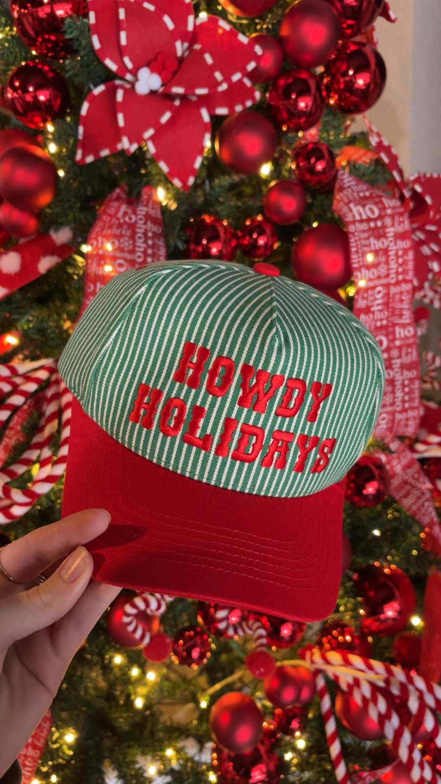 Howdy Holidays Hat