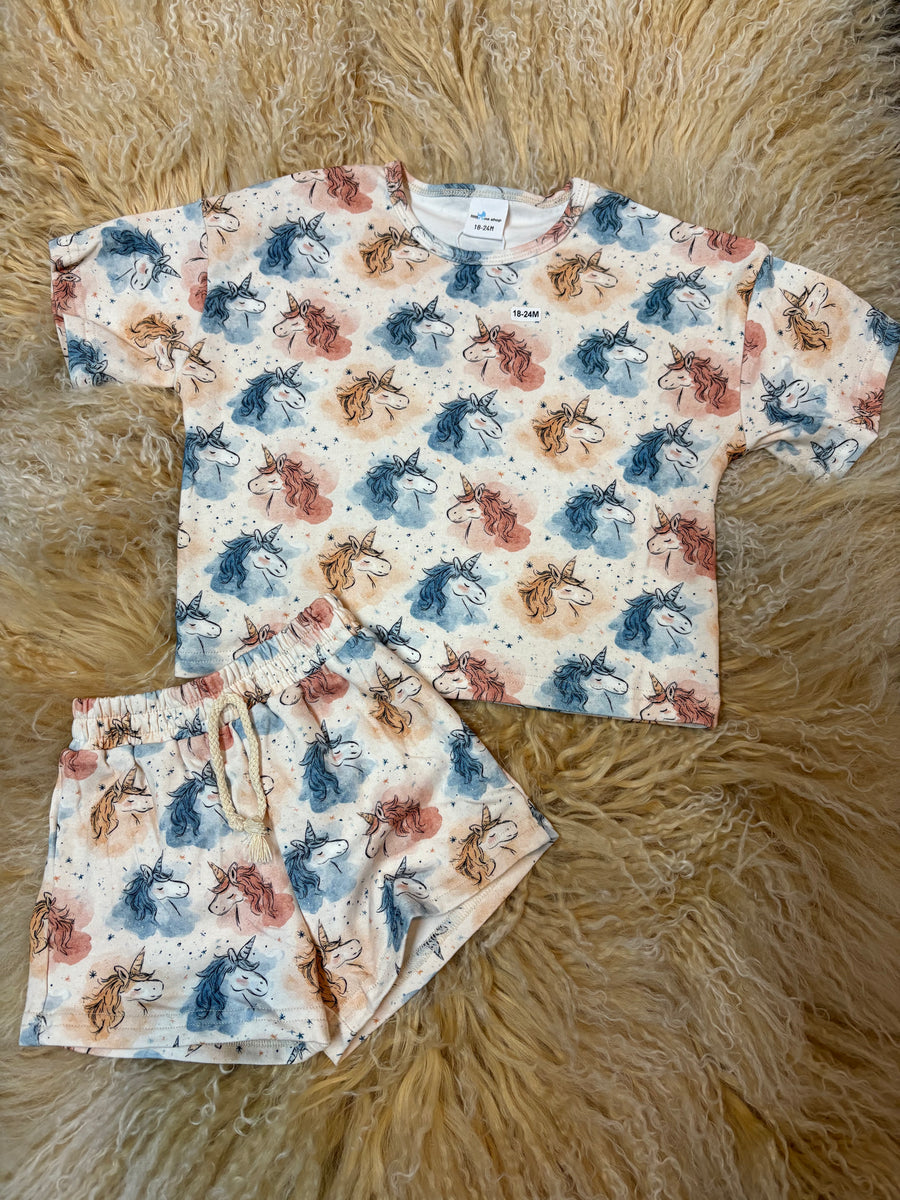 Unicorn Slouchy Set