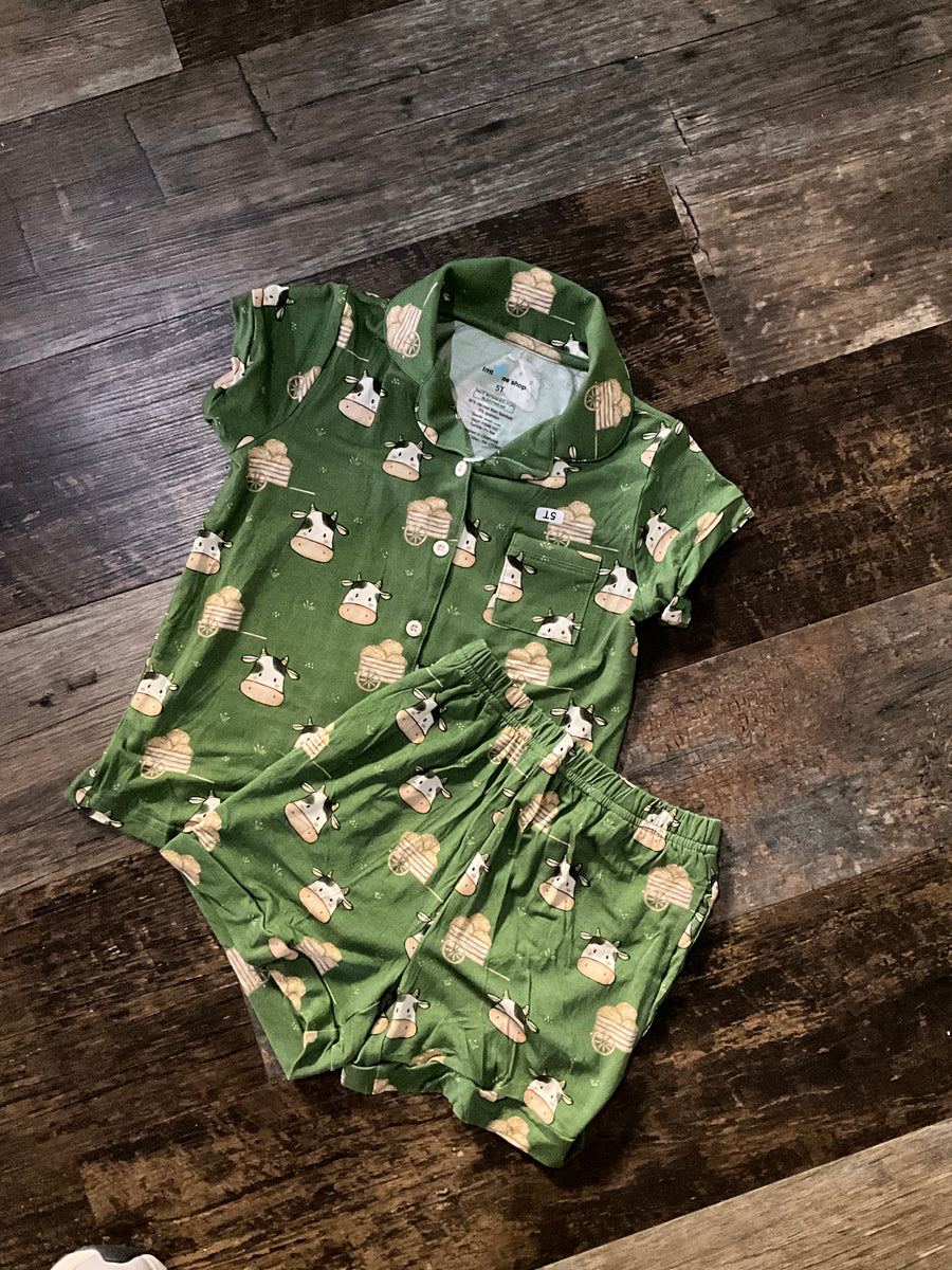 Hay Day Short button up set