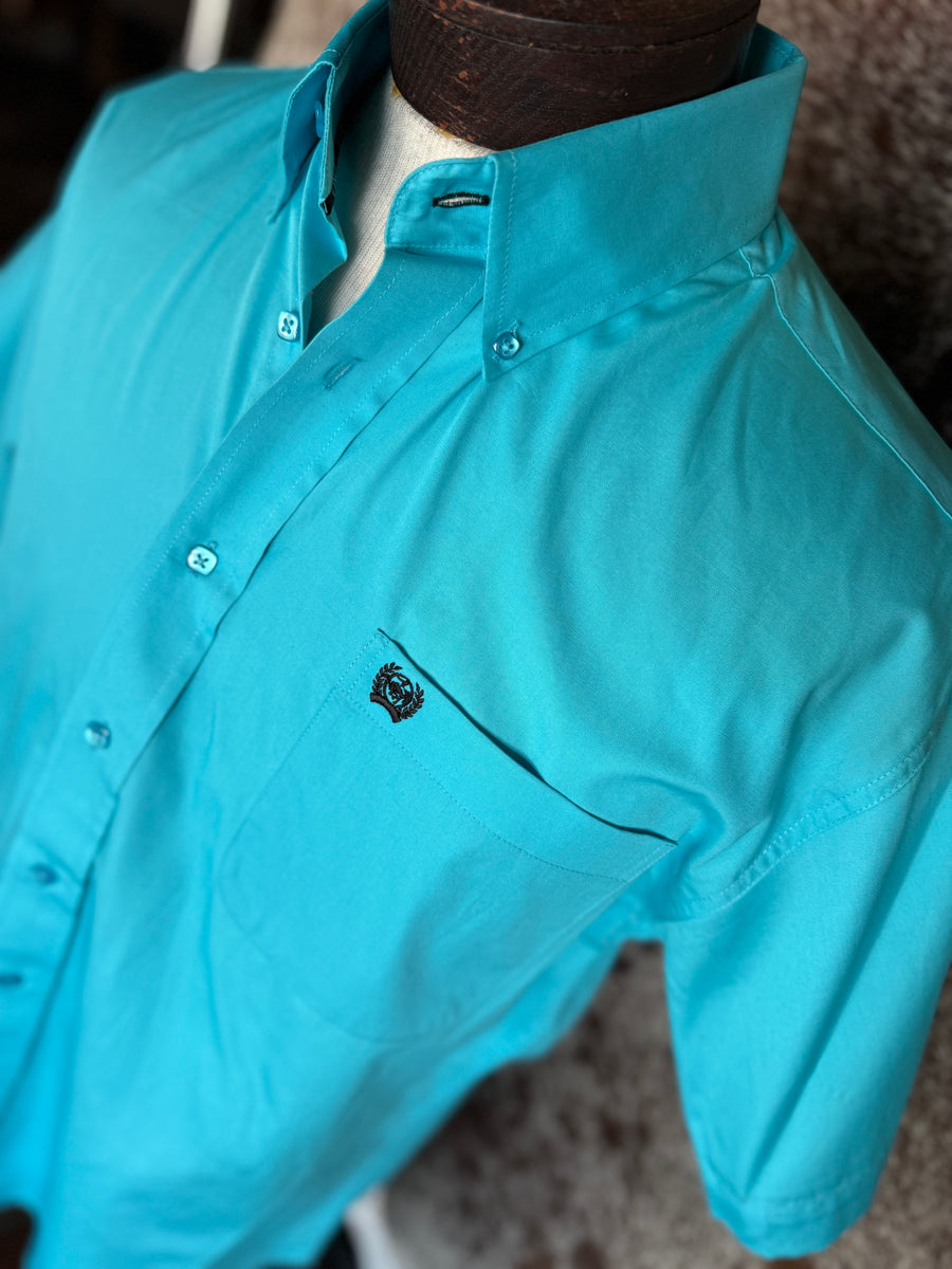 M6 Men Cinch short sleeve button up