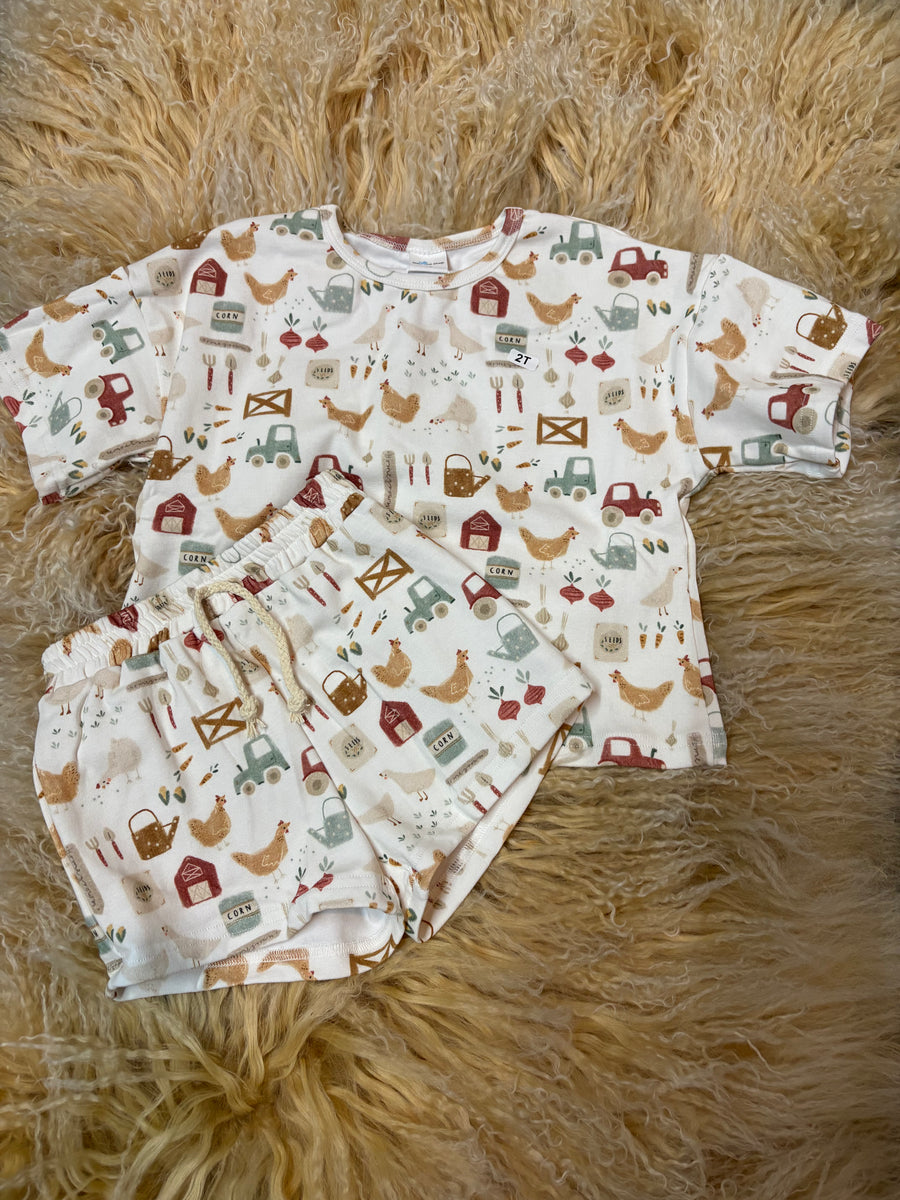 Country Morning Slouchy Set