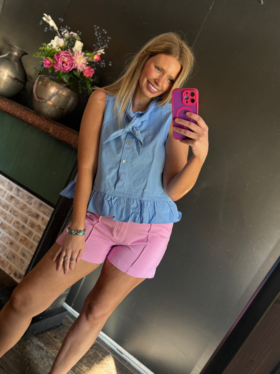 W61 Chambray Top