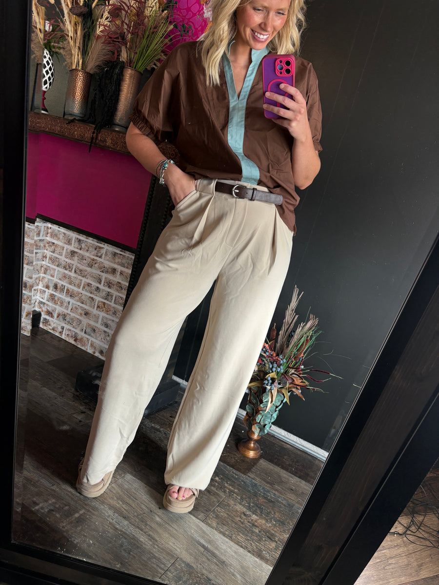 W82 Tan Dress Slacks