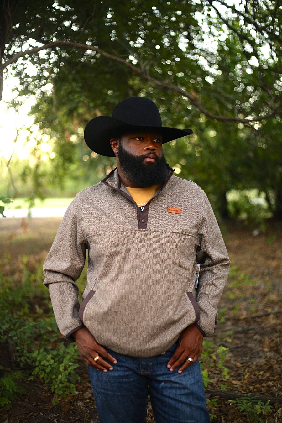 M4011 Brown Knit Pull over