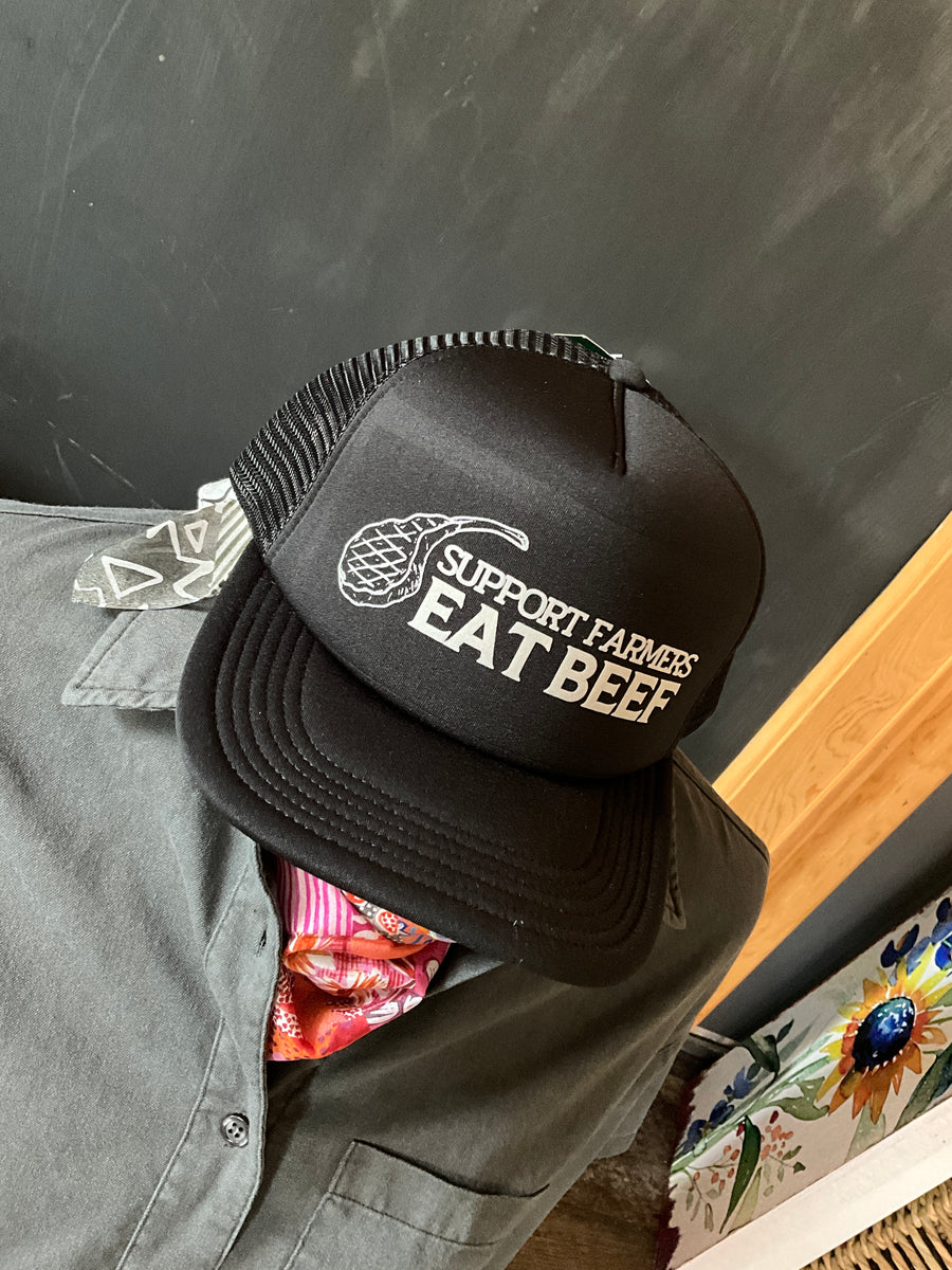 Support Farmers Eat Beef Hat