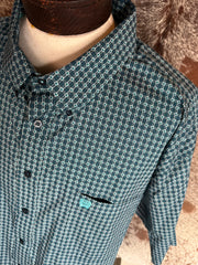 M21 Short Sleeve mens button up