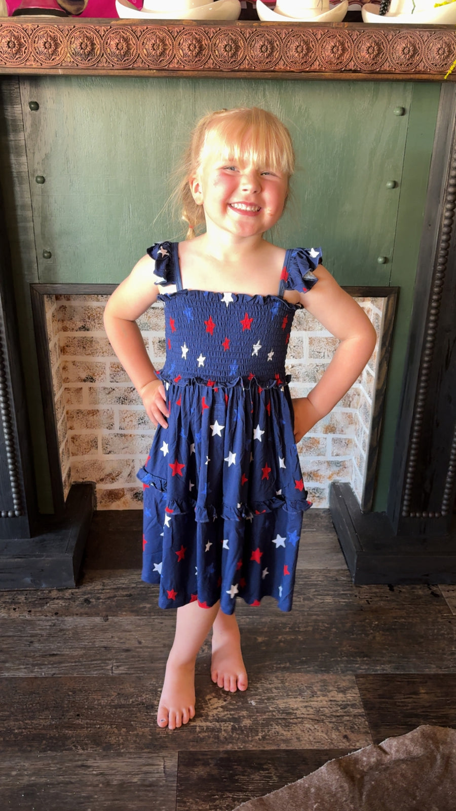 Red, White, & Blue Dress