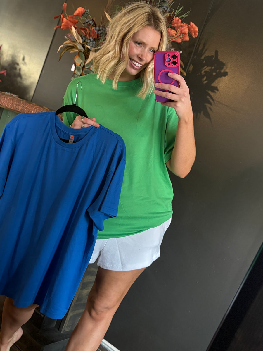 W91 Deep Indigo Oversized Boyfriend