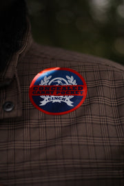 M9001 brown plaid coat concealed carry