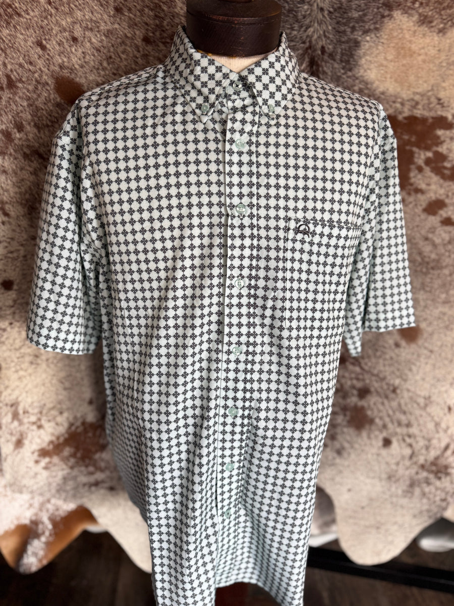 M5 Short sleeve Button Up Cinch