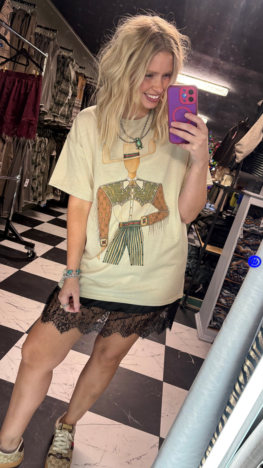 My Lace Ex-Trendy (black) skort
