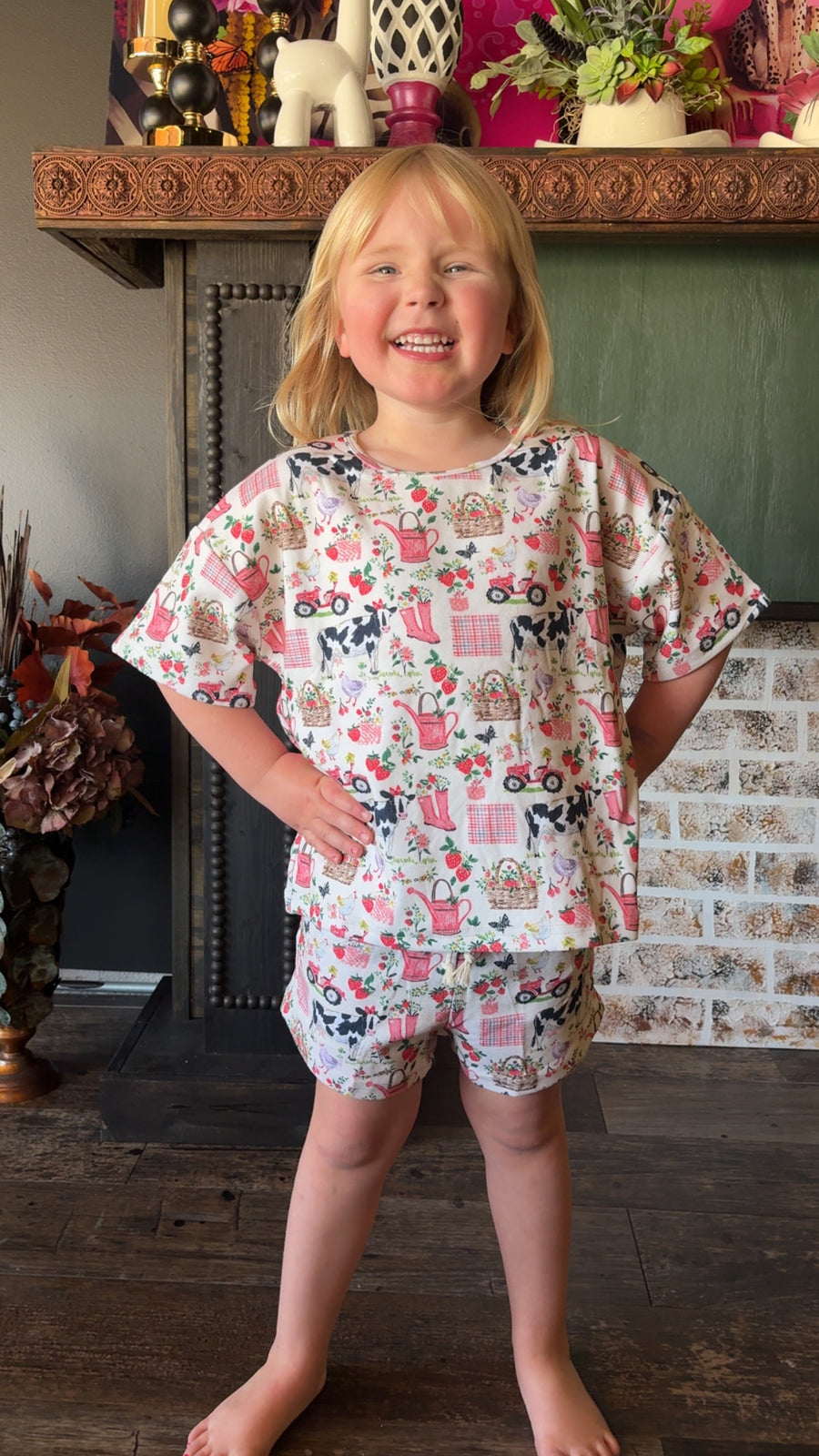 Blooming Homestead Slouchy Set