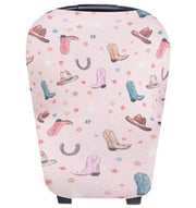 Girl western car seat cover