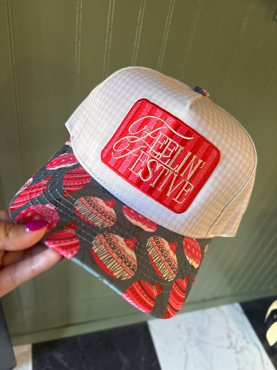 Feelin’ festive canvas hat