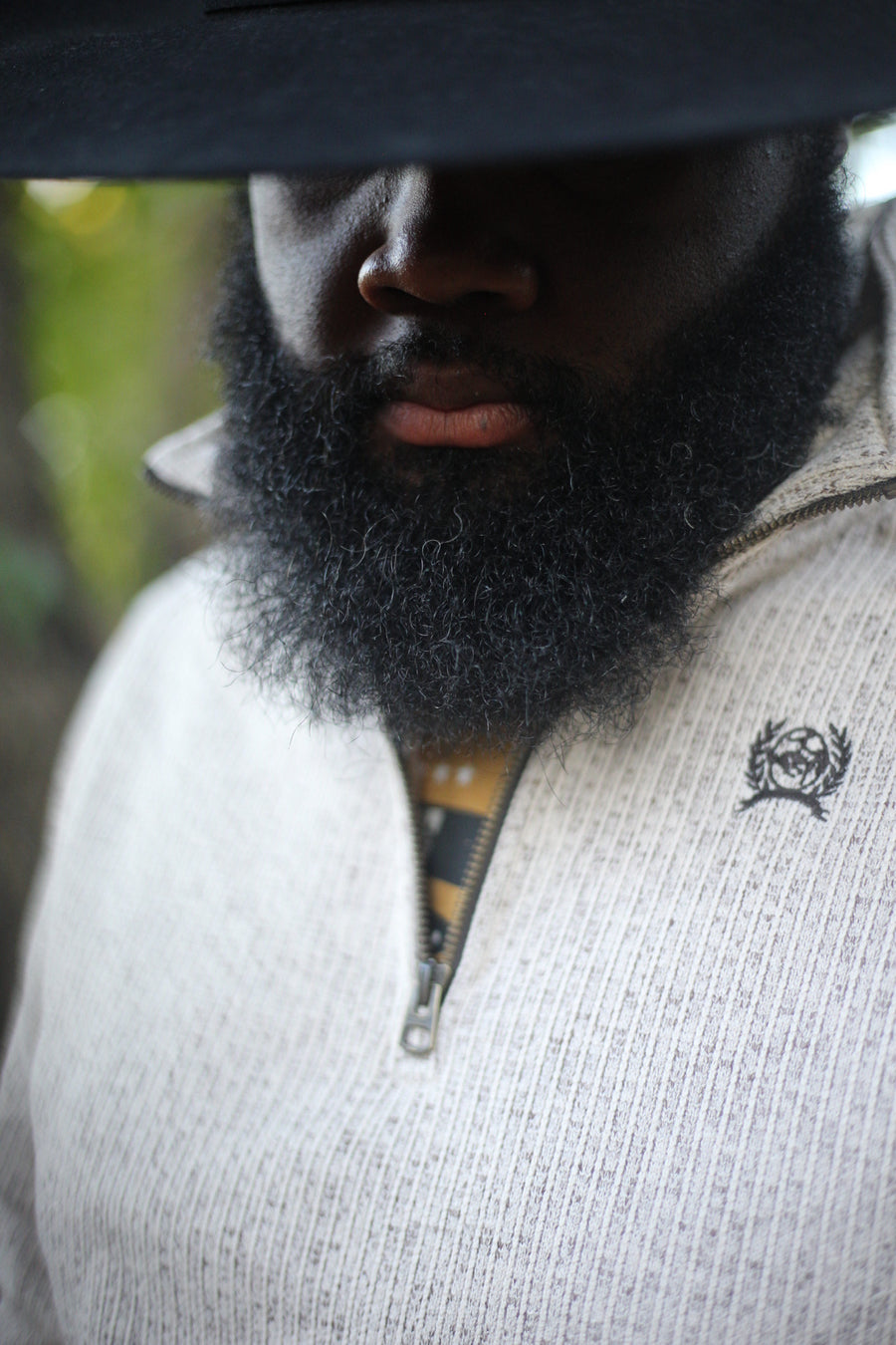 M0013 Cream Knit Pull Over