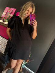 W17 Black Dress