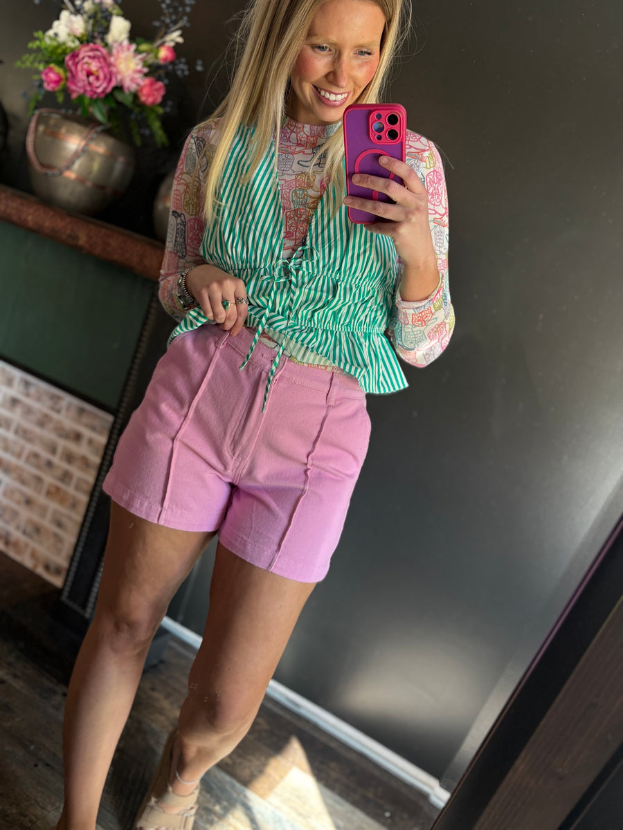 W63 Pink Shorts